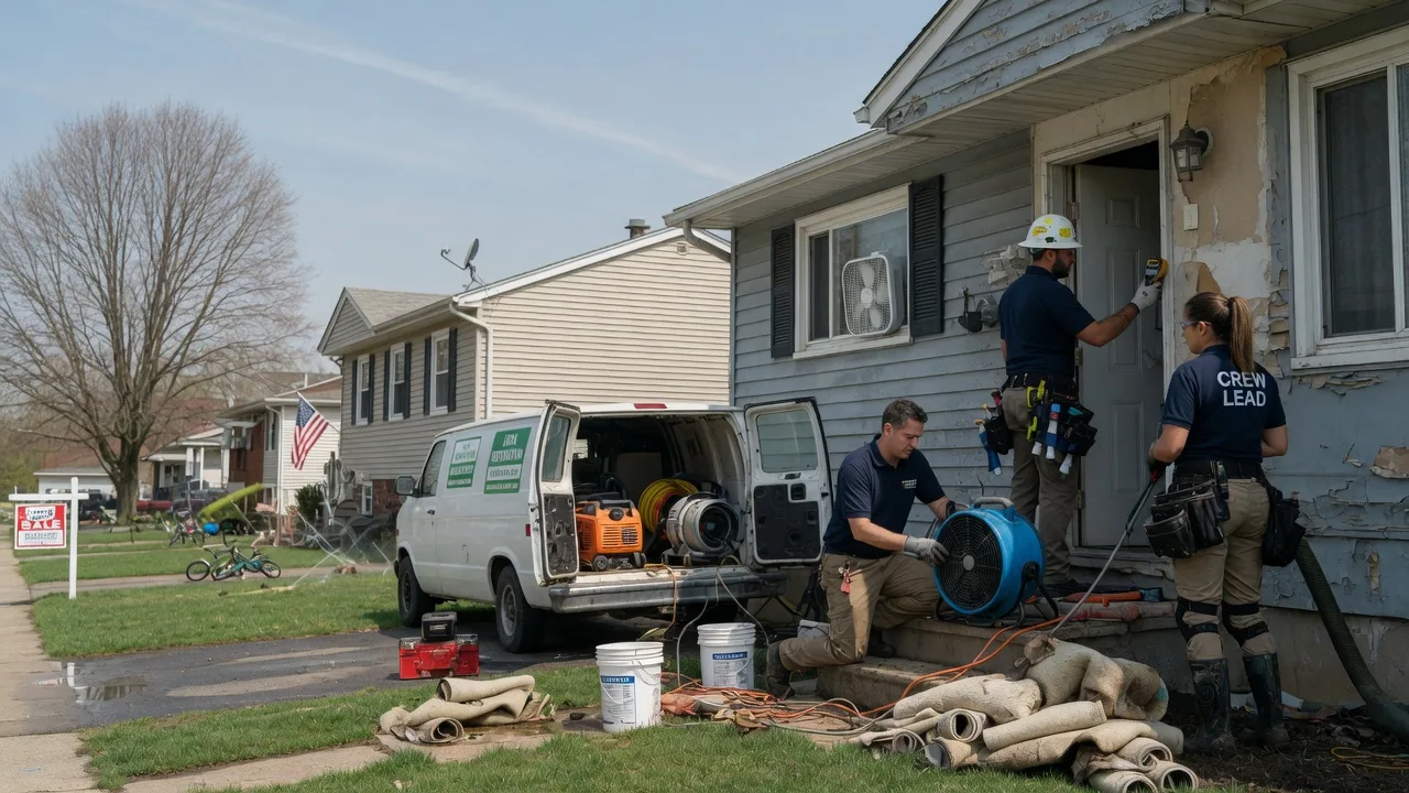 Flood Cleanup in West Grove, PA near me